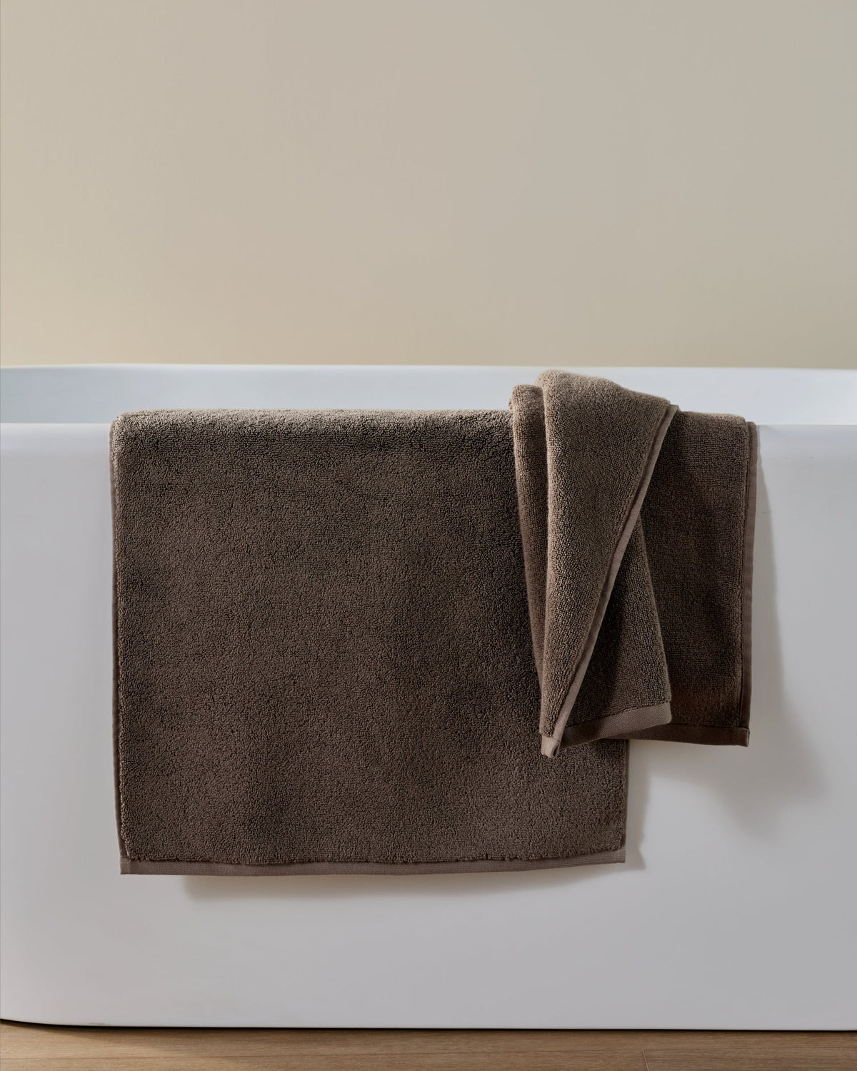 Organic Plush Tub Mat (Warm Grey) - Image 2