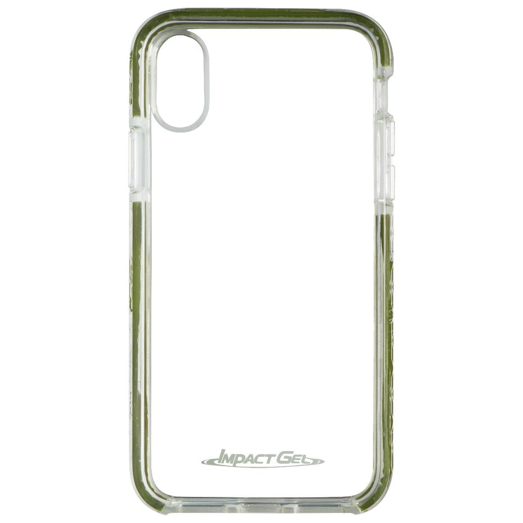 Impact Gel Crusader Lite Series Case for Apple iPhone Xs/X - Green / Clear - New - Image 2