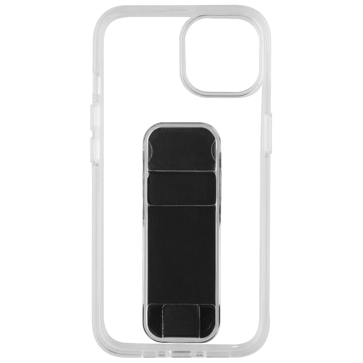 CLCKR Stand & Grip Series Hard Case for Apple iPhone 14 - Clear/Black - New - Image 2