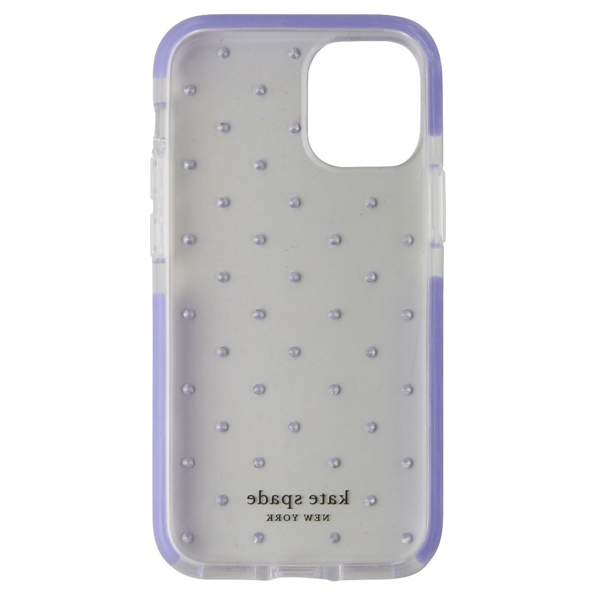 Kate Spade Defensive Hardshell Case for iPhone 12 Mini - Pin Dot Gems / Lilac - New - Image 3