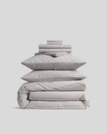 Percale Bundle - Pebble Stripe TW/XL