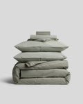 Percale Bundle - Moss Stripe TW/XL