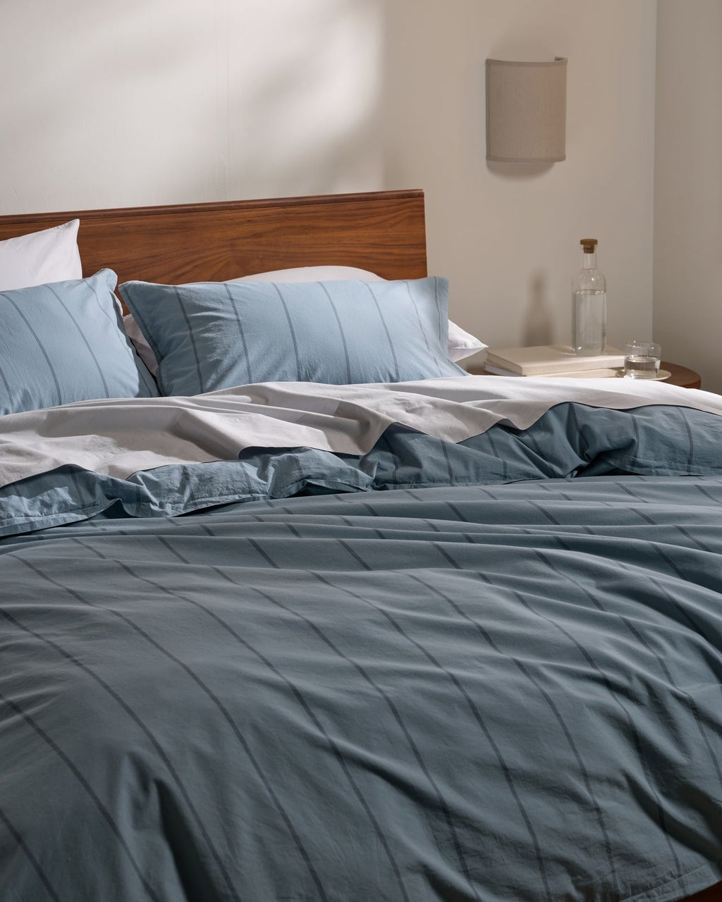 Percale Duvet Cover (Dusk Stripe) - Image 4