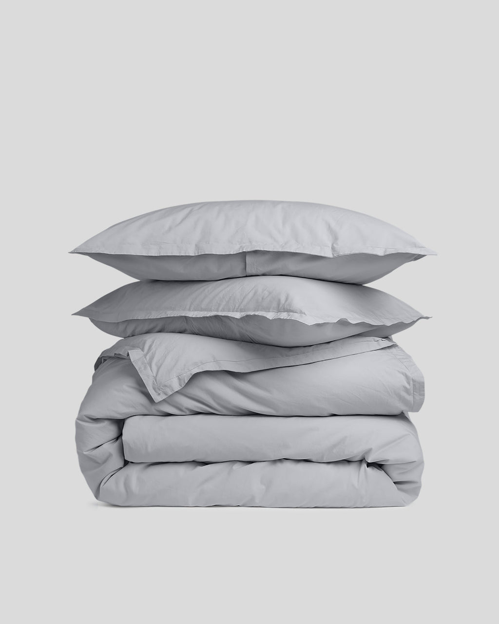 Percale Duvet Cover Set - Sky F/Q