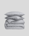 Percale Duvet Cover Set - Sky F/Q