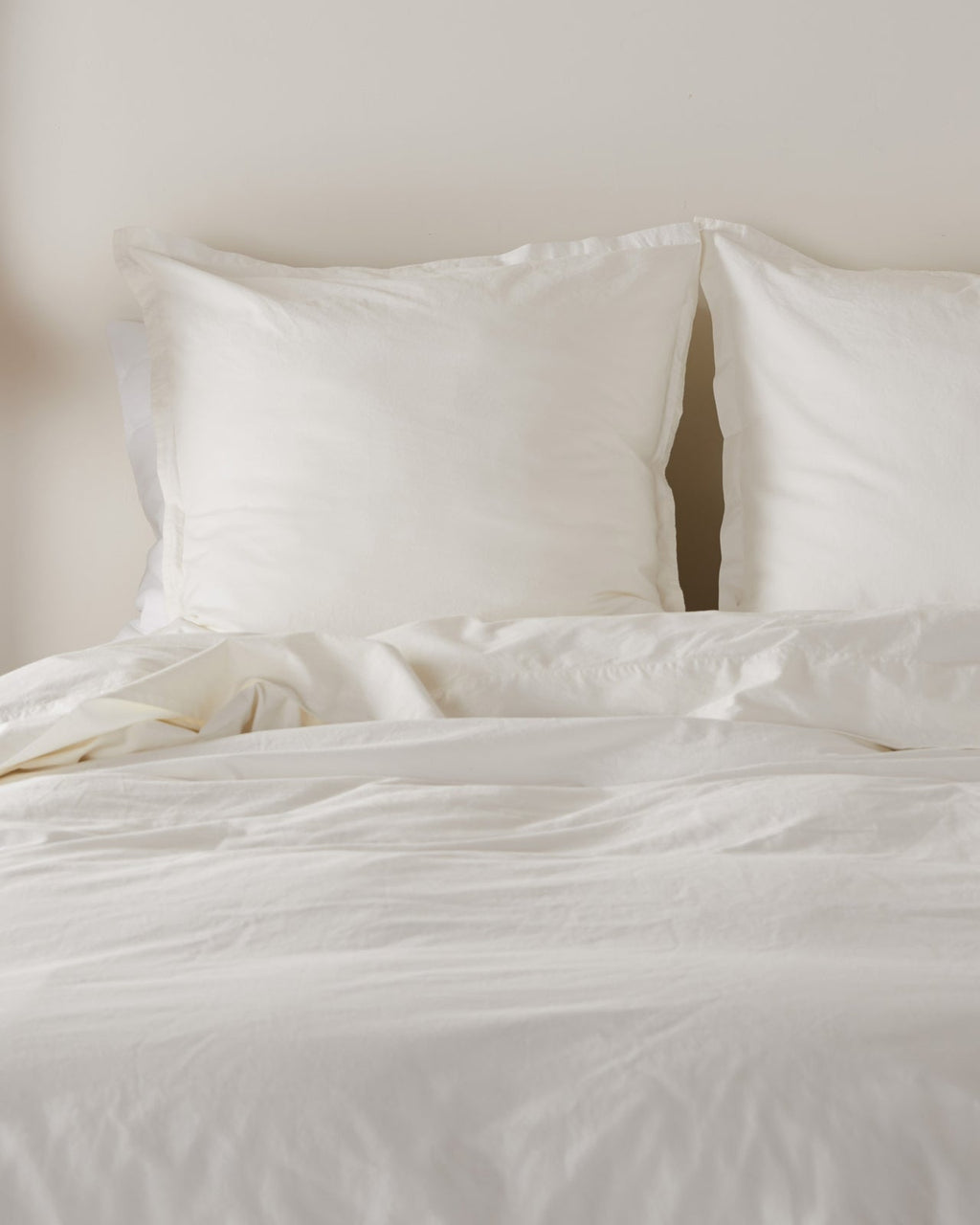 Percale Euro Sham (Cream) - Image 4