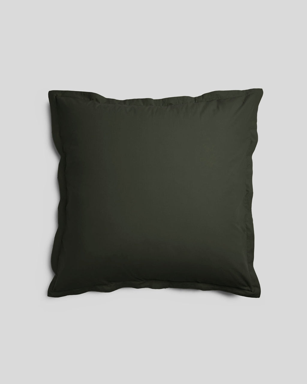 Percale Euro Sham (Evergreen)