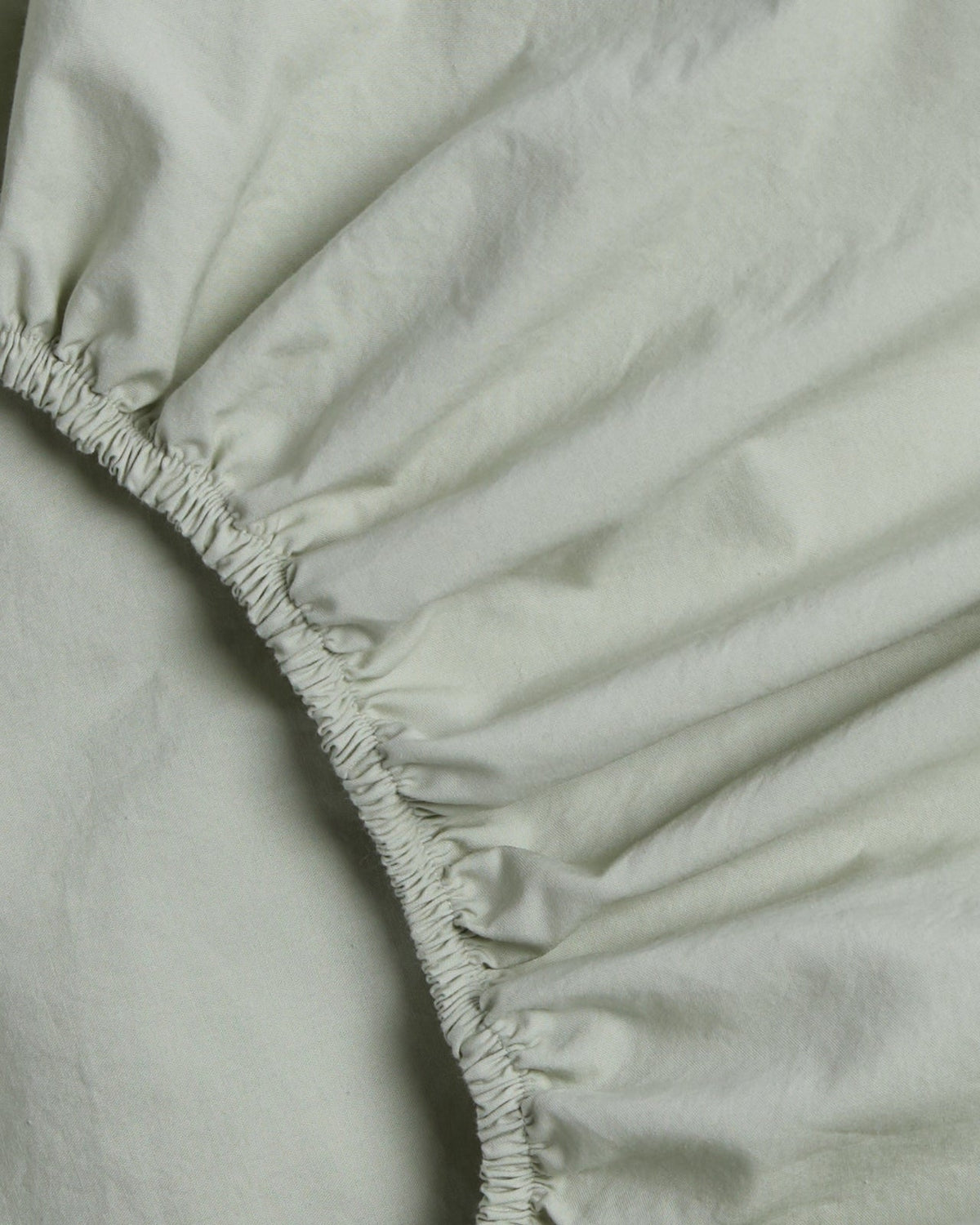 Percale Fitted Sheet - FINAL SALE (Sage) - Image 3
