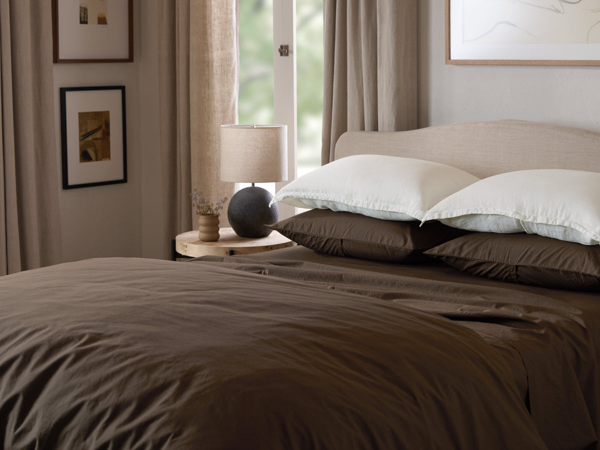 Percale Duvet Cover (Java) - Image 2