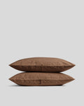 Percale Pillowcase Set (Adobe Stripe)