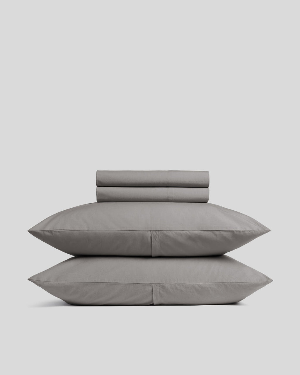 Percale Sheet Set - Pebble TW/XL