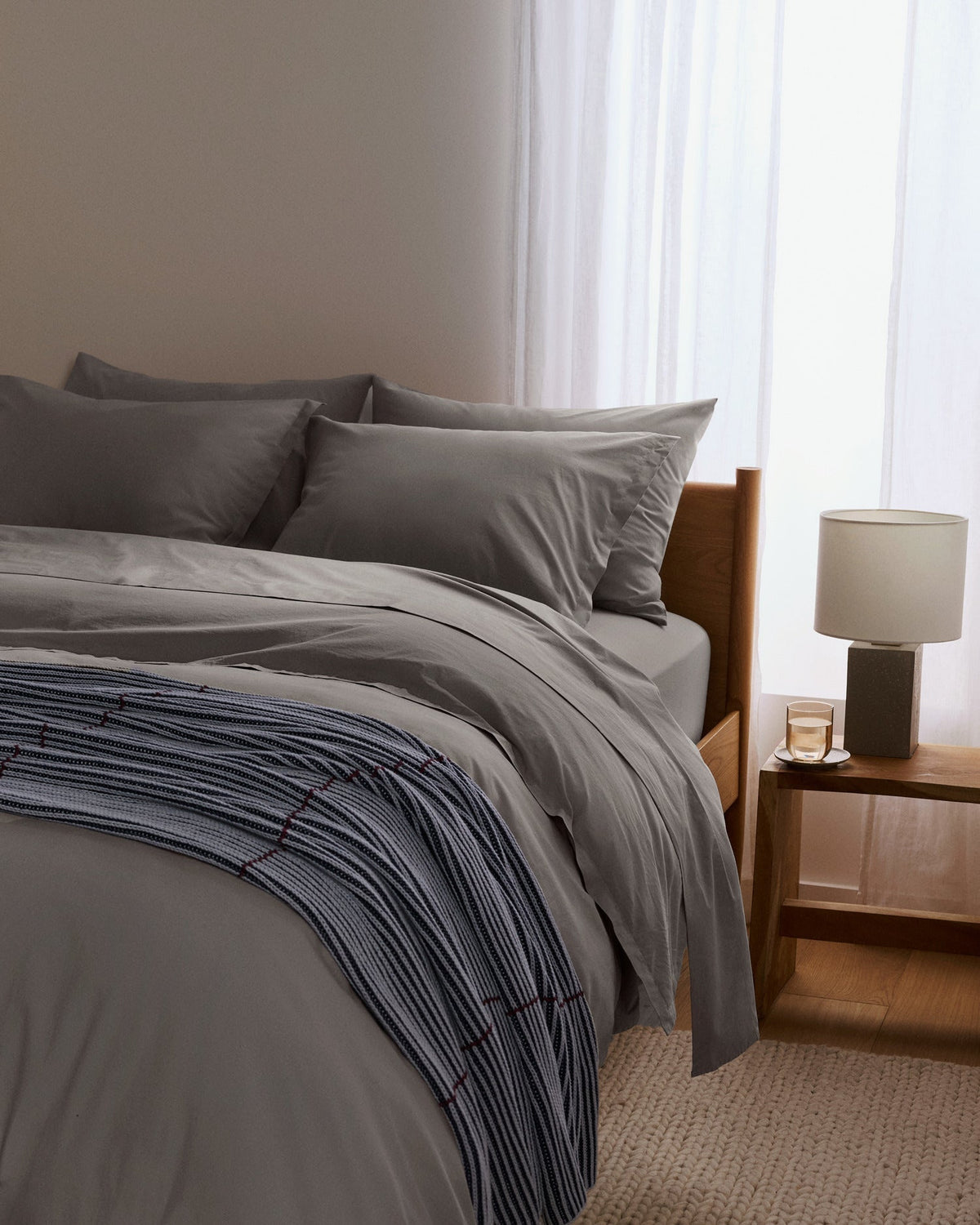 Percale Venice Set - Pebble TW/XL - Image 4