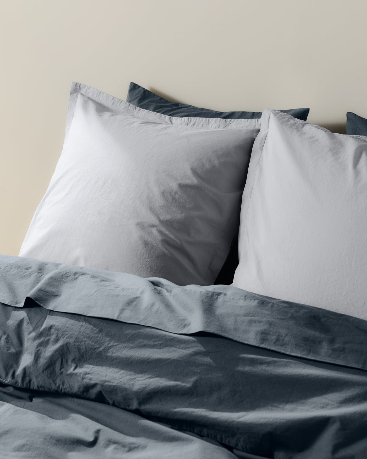 Percale Euro Sham (Sky) - Image 2
