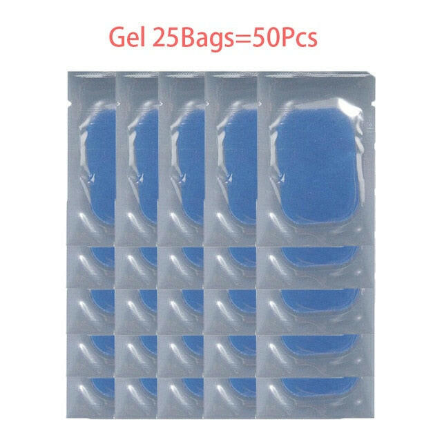 Gel Pads for electrical muscle stimulator pro - 50 Pcs