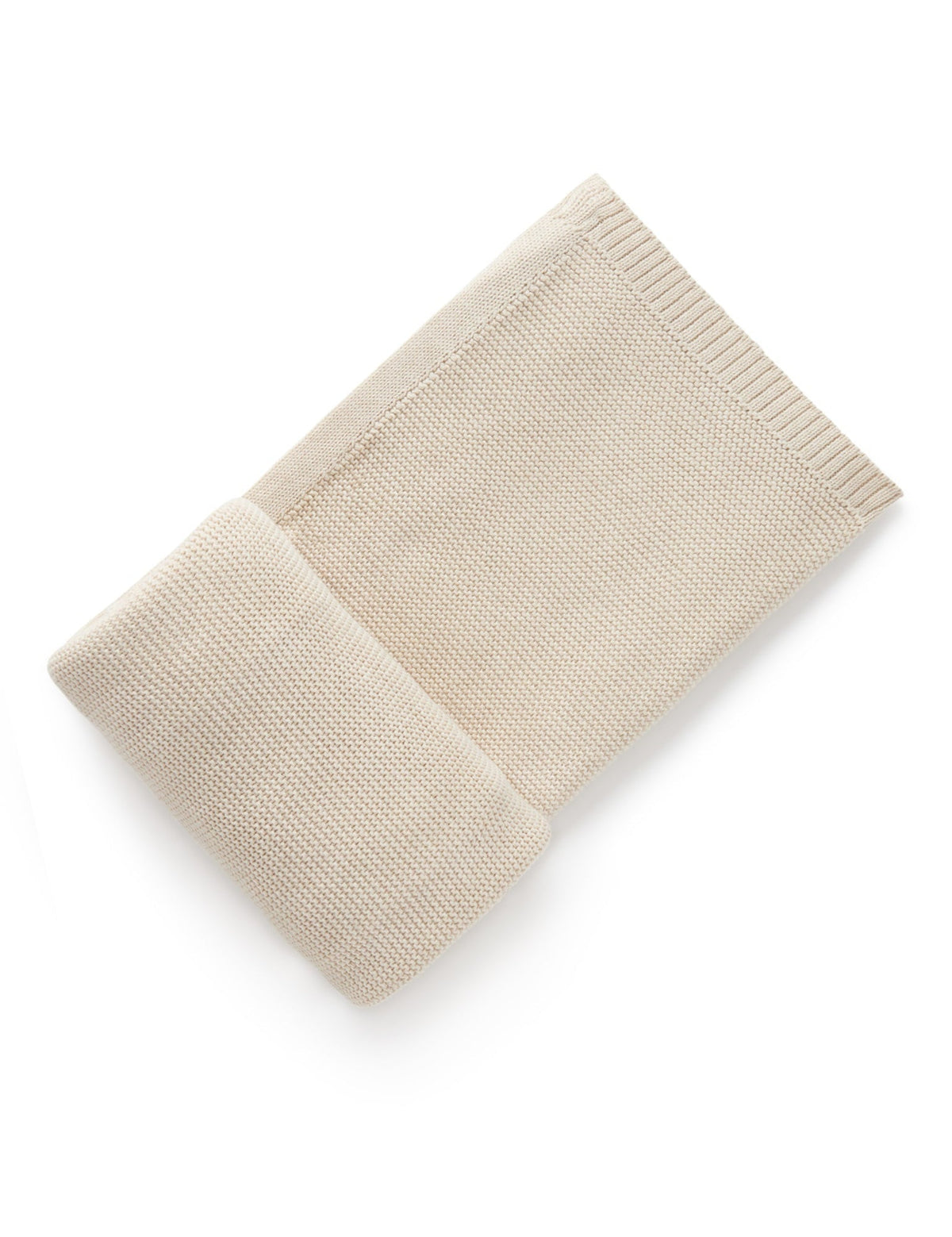 Purebaby Essentials Textured Blanket - Wheat Melange