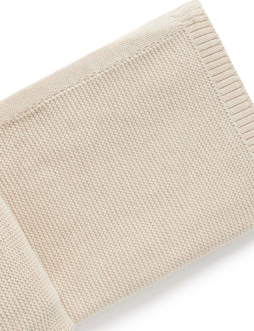 Purebaby Essentials Textured Blanket - Wheat Melange - Image 3
