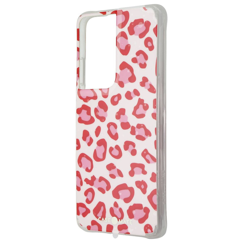 Case-Mate Prints Case for Samsung Galaxy S21 Ultra 5G - Pink Leopard - New