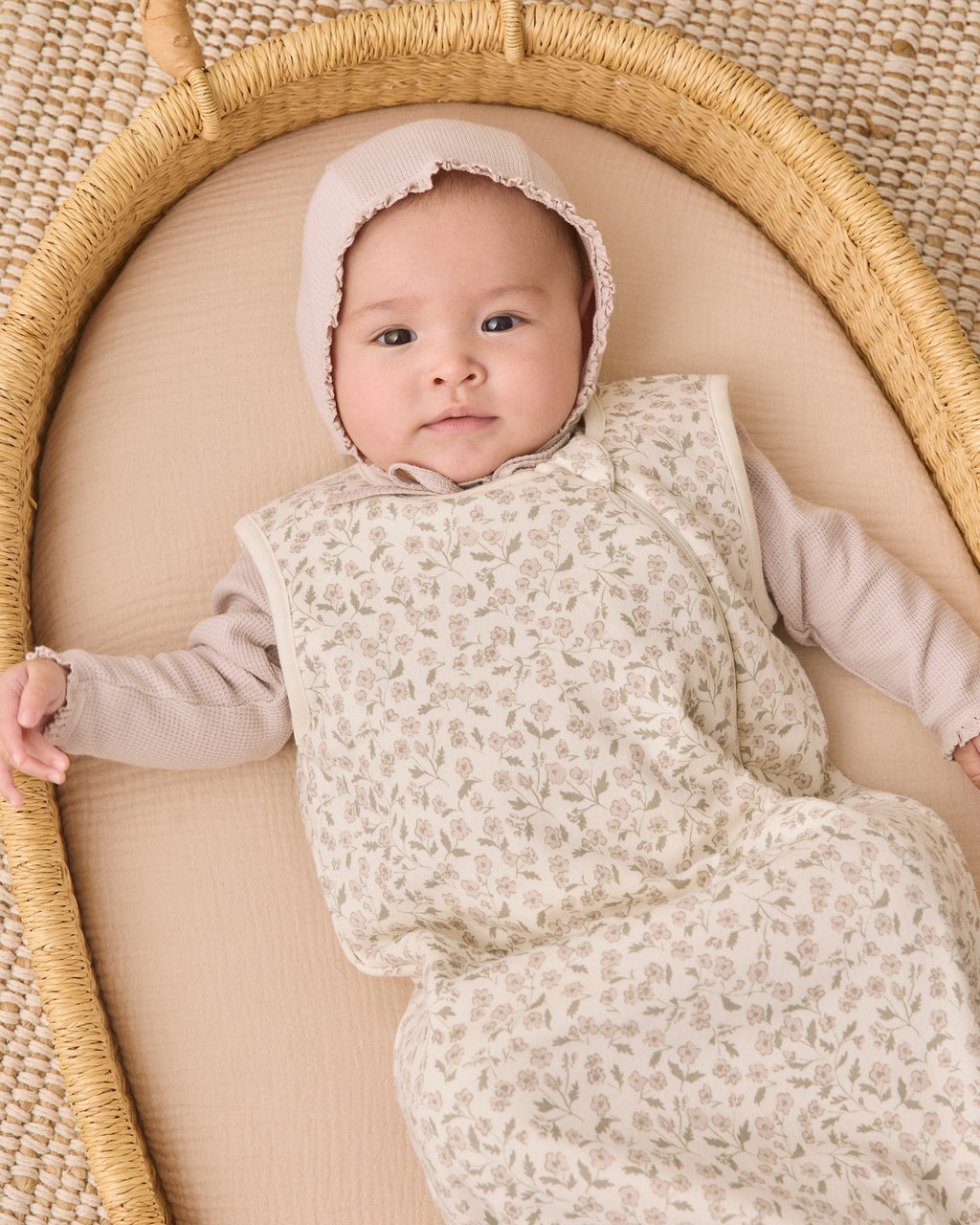 Quincy Mae Jersey Sleep Bag - Floret, 6-18M - Image 5