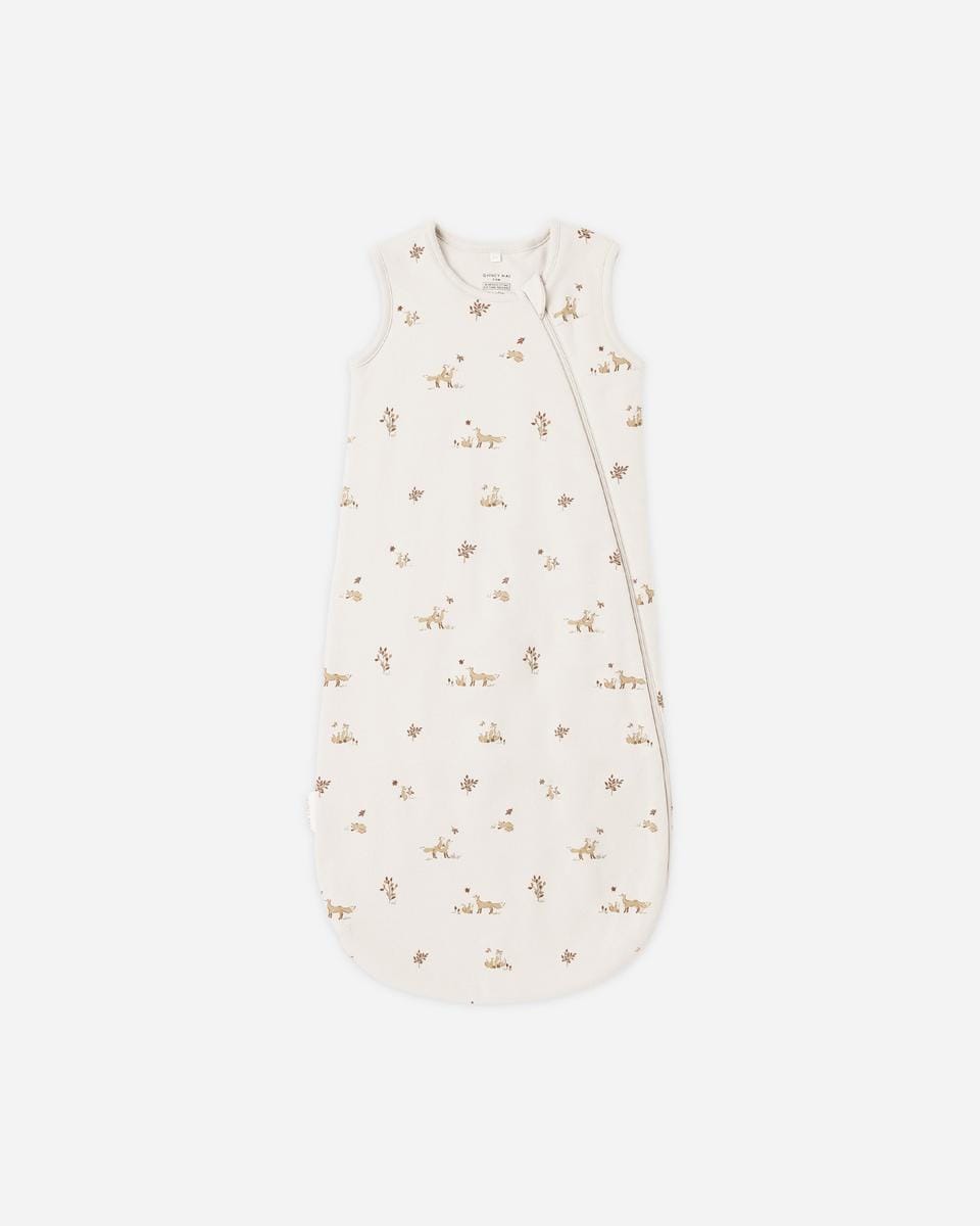 Quincy Mae Jersey Sleep Bag - Fox Land, 0-6M - Image 2