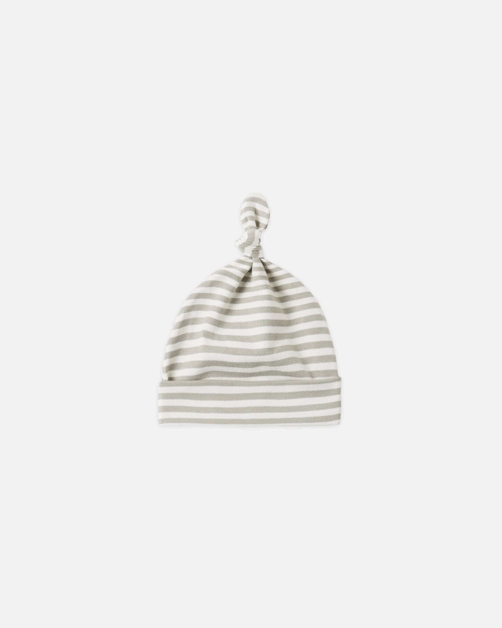 Quincy Mae Knotted Baby Hat - Laurel Stripe, OS