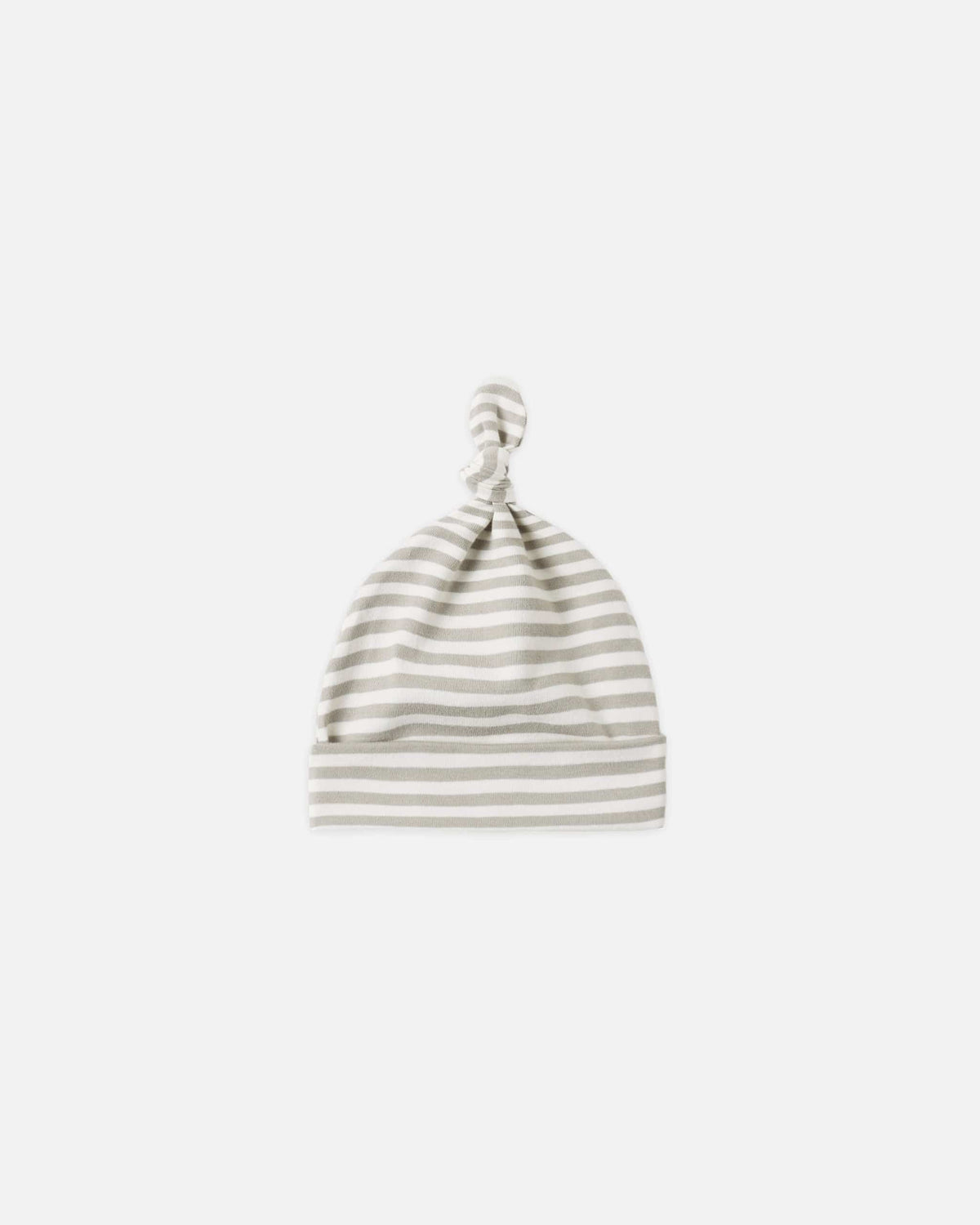 Quincy Mae Knotted Baby Hat - Laurel Stripe, OS