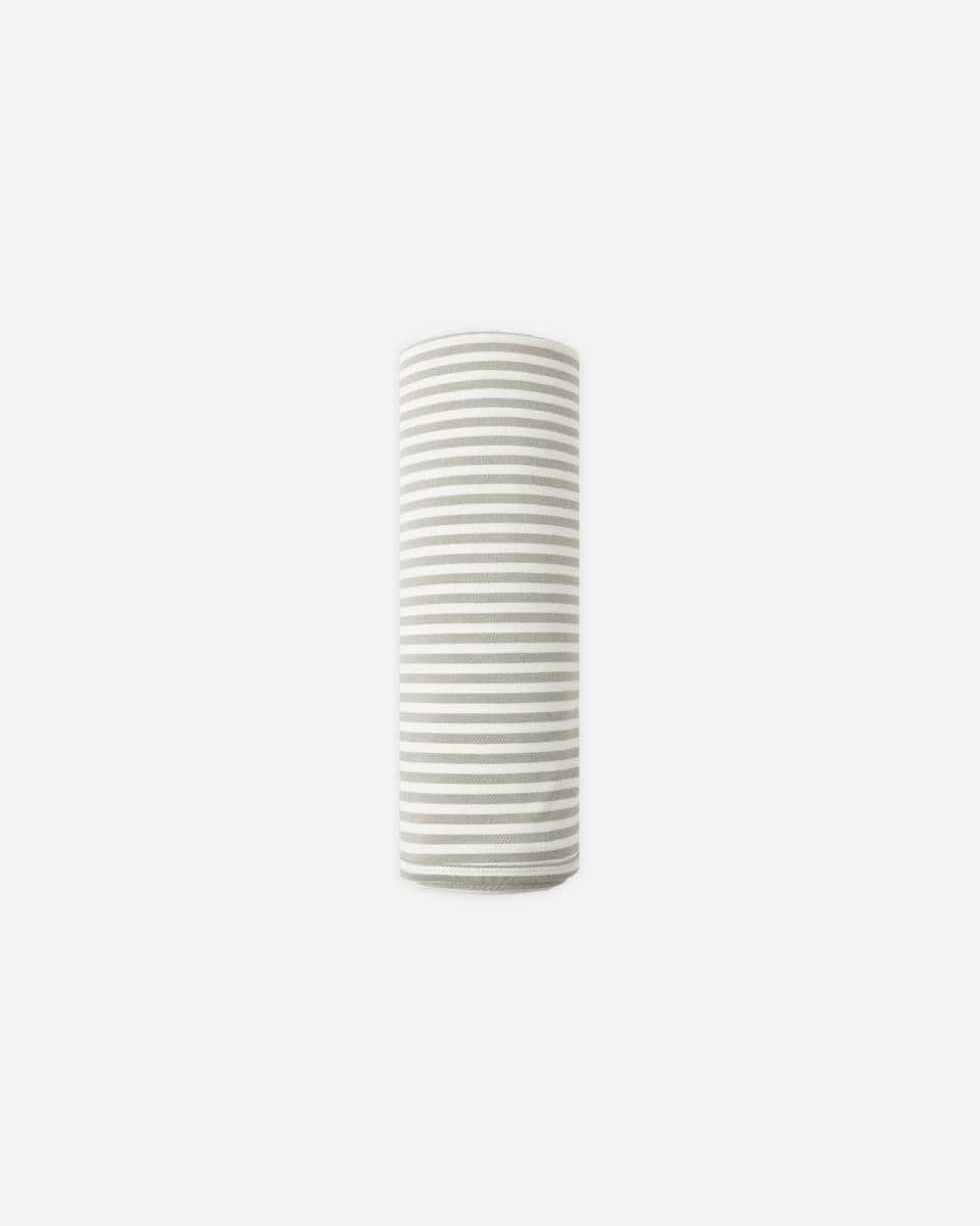 Quincy Mae Swaddle - Laurel Stripe, OS - Image 7