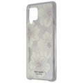 Kate Spade Hardshell Case for Samsung Galaxy A42 5G - Hollyhock Floral Clear - New