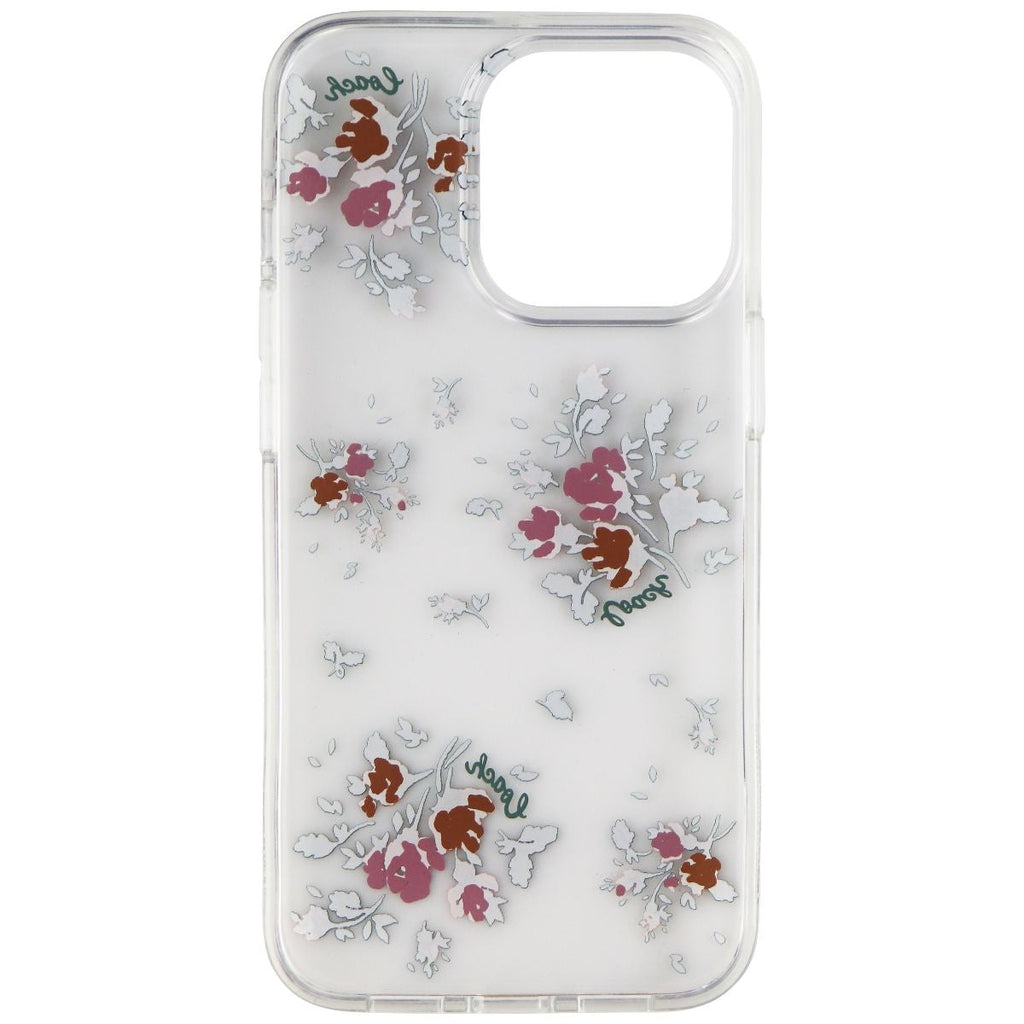 Coach Protective Hardshell Case for iPhone 13 Pro - Rose Bouquet/Clear - New - Image 3