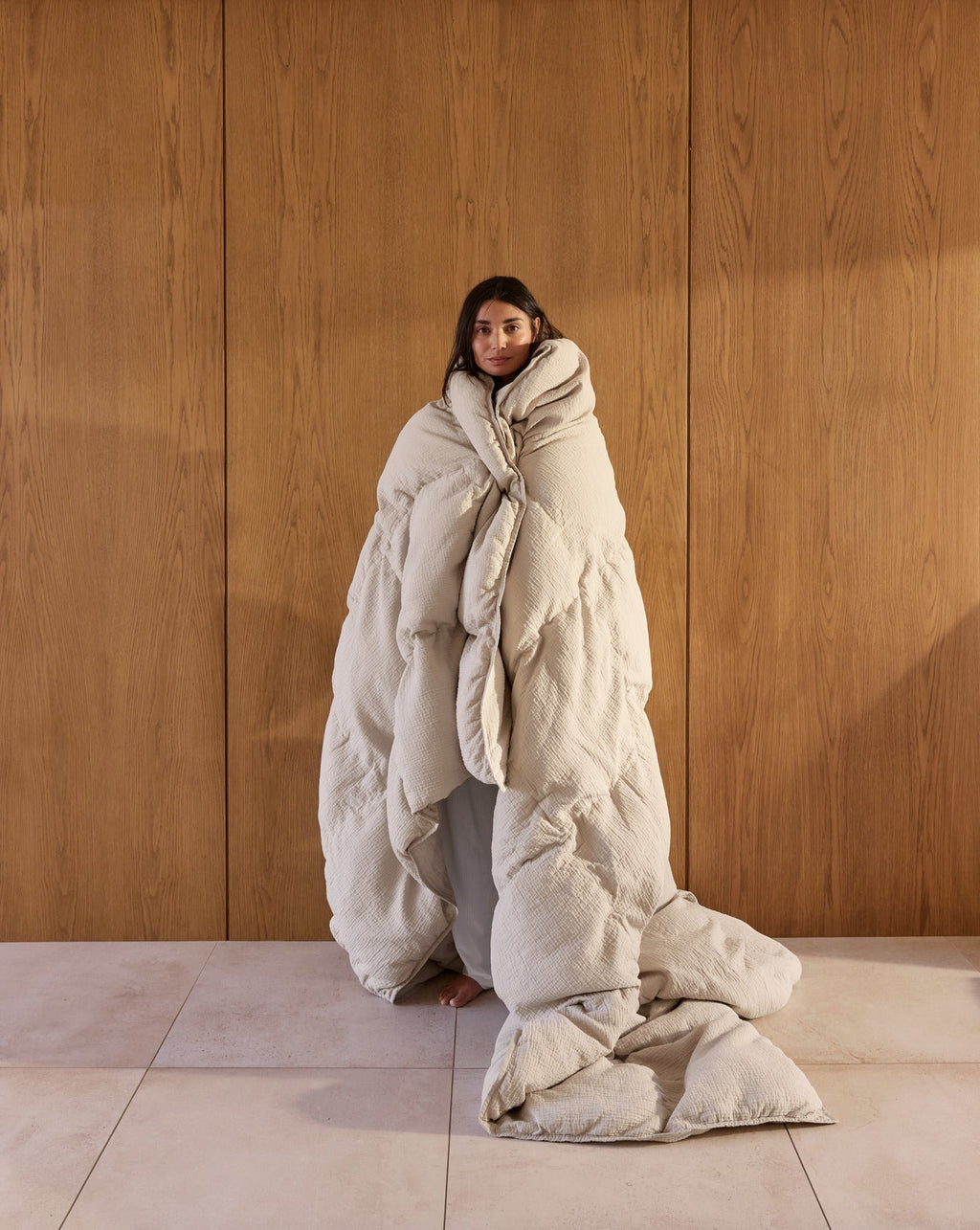 Relaxed Cotton Comforter (Bone) - Image 4