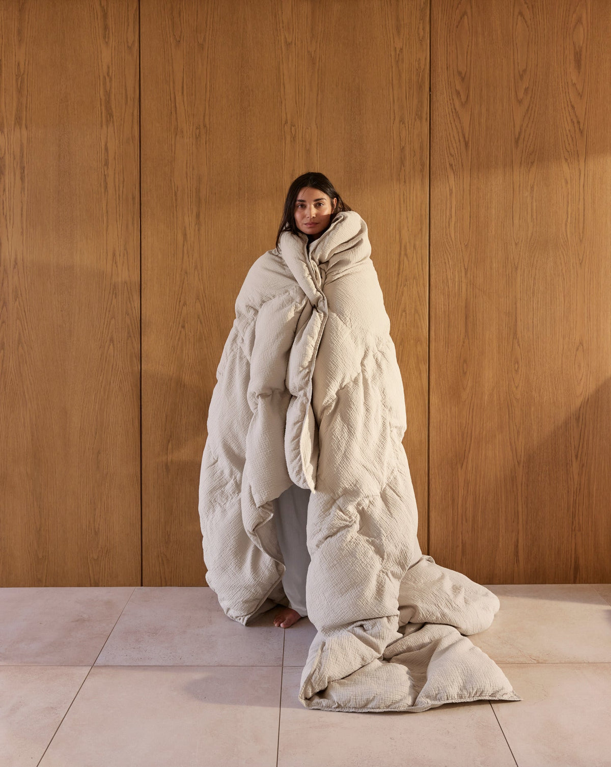 Relaxed Cotton Comforter (Bone) - Image 4