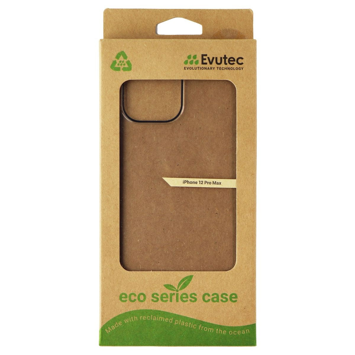 Evutec Slim Shell Case for Apple iPhone 12 Pro Max - Clear - New