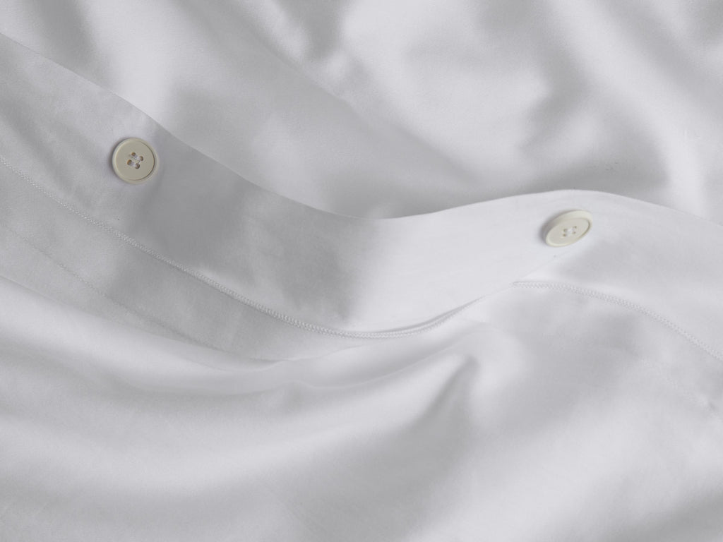 Sateen Duvet Cover (White) - Image 3