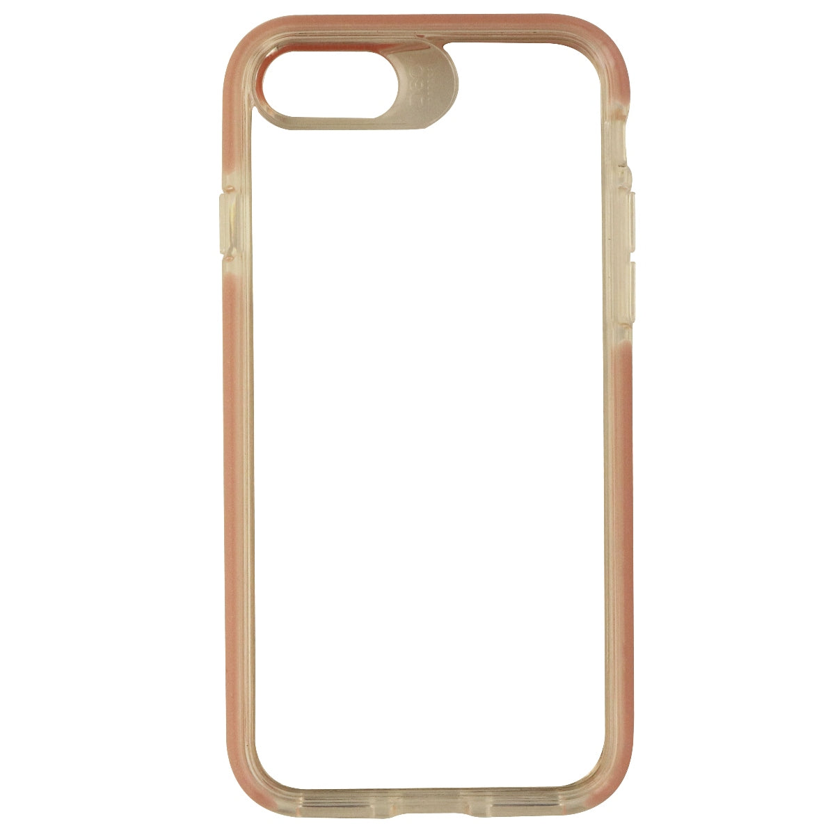 ZAGG D30 Piccadilly Hybrid Hard Case for iPhone 8 / 7 - Clear/Pink Rose Gold - New - Image 2