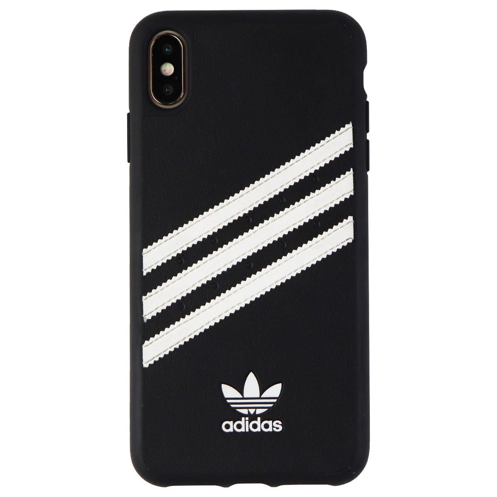 Adidas 3-Stripes Hybrid Case for Apple iPhone Xs Max - Black/White Stripes - New - Image 2