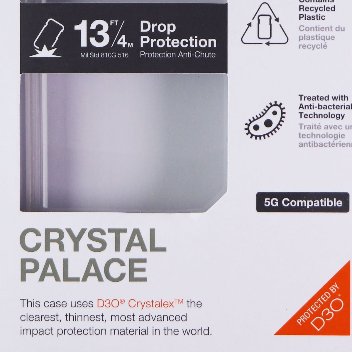 ZAGG Crystal Palace Series Hard Case for Google Pixel 4a (5G) - Clear - New - Image 3