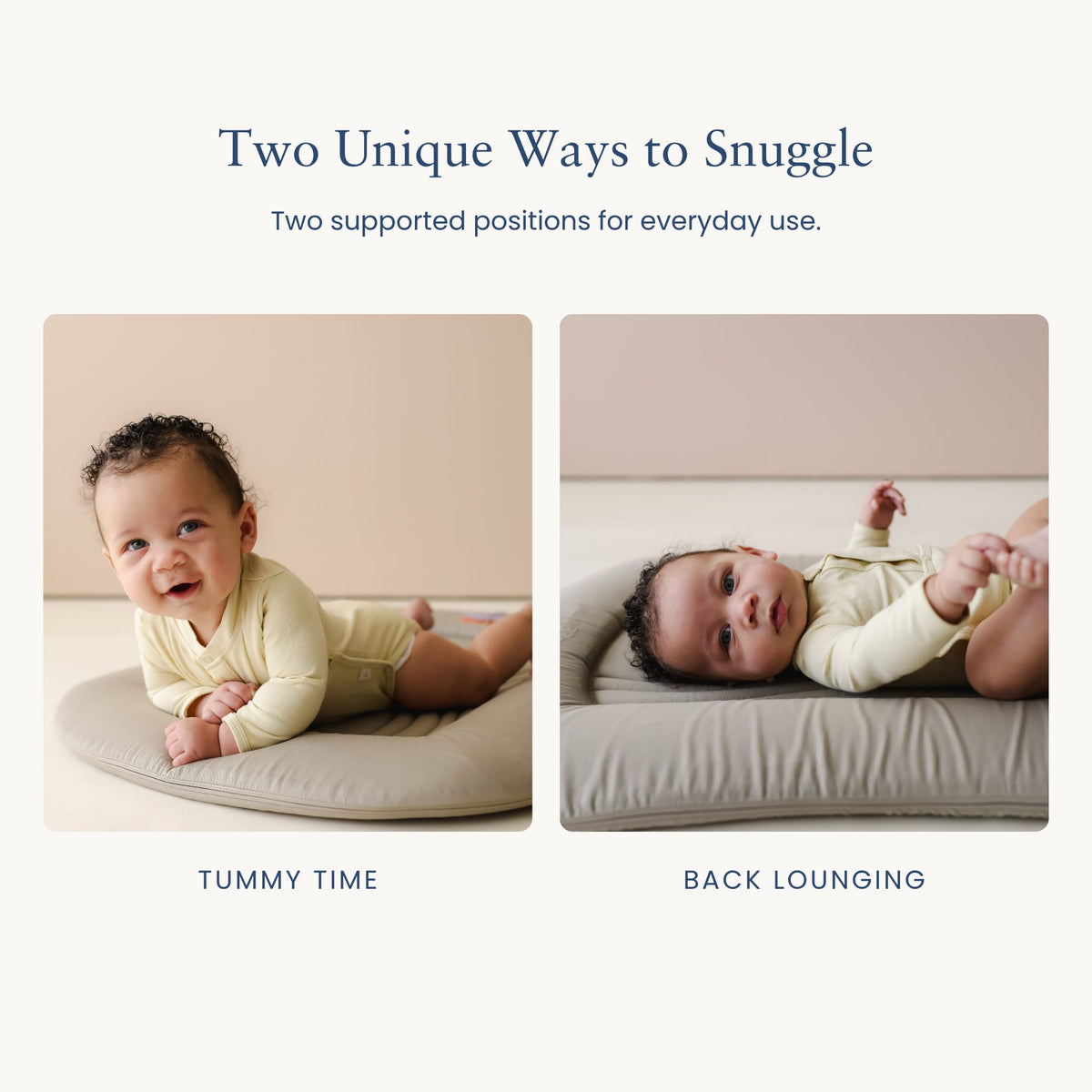 Snuggle Me Infant Lounger Wave - Birch - Image 8