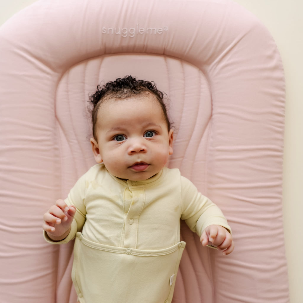 Snuggle Me Infant Lounger Wave - Petal - Image 8