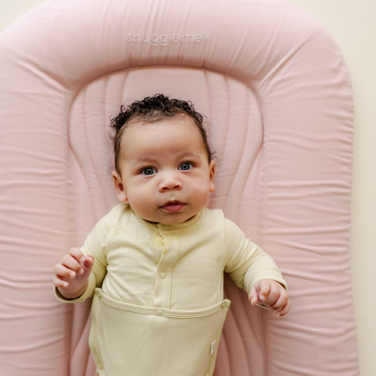 Snuggle Me Infant Lounger Wave - Petal - Image 8