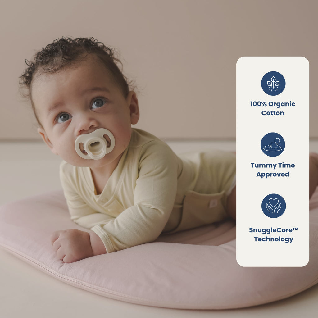 Snuggle Me Infant Lounger Wave - Petal - Image 4