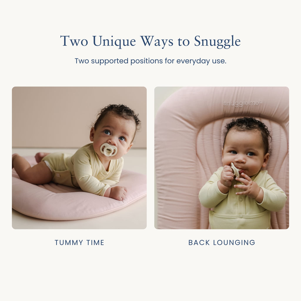 Snuggle Me Infant Lounger Wave - Petal - Image 3