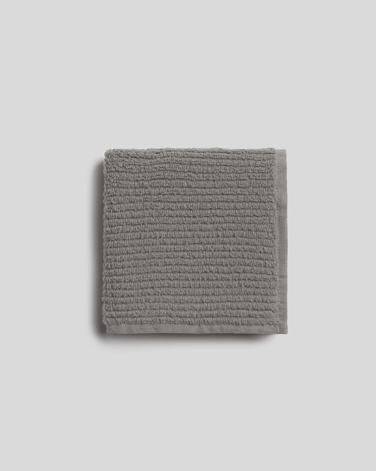 Soft Rib Towels - FINAL SALE (Pebble) - Washcloth