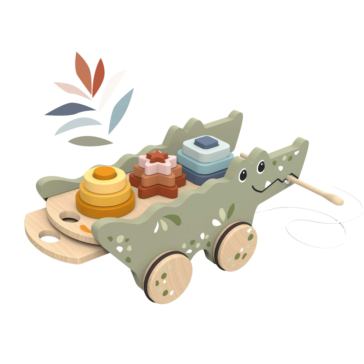 Speedy Monkey Croco Xylo & Activity Pull Along - Image 3