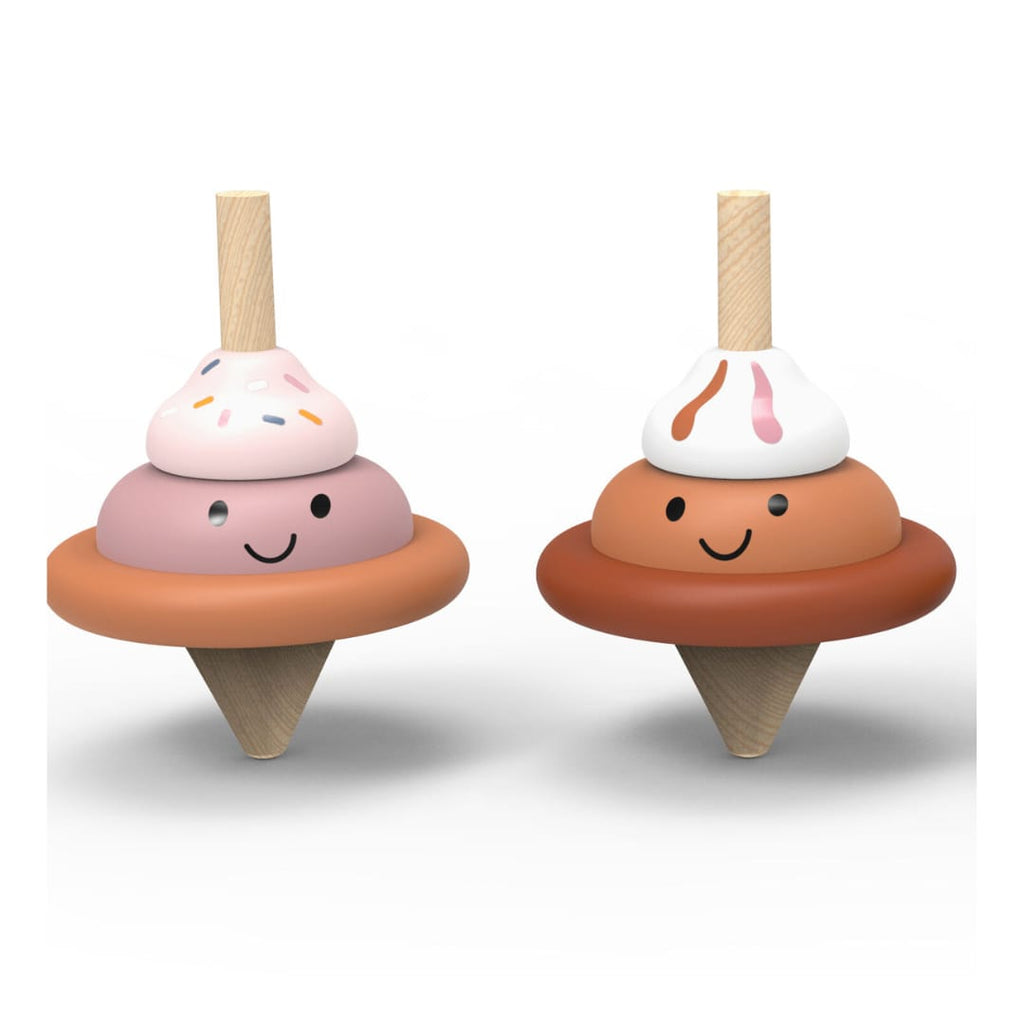 Speedy Monkey Ice Cream Spinning Top - Image 2