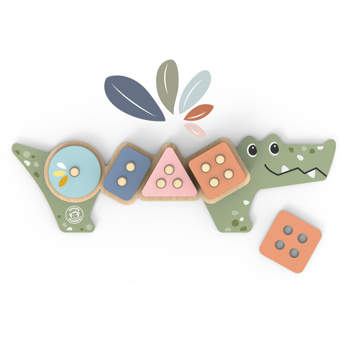 Speedy Monkey Stack & Sort Crocodile - Image 3