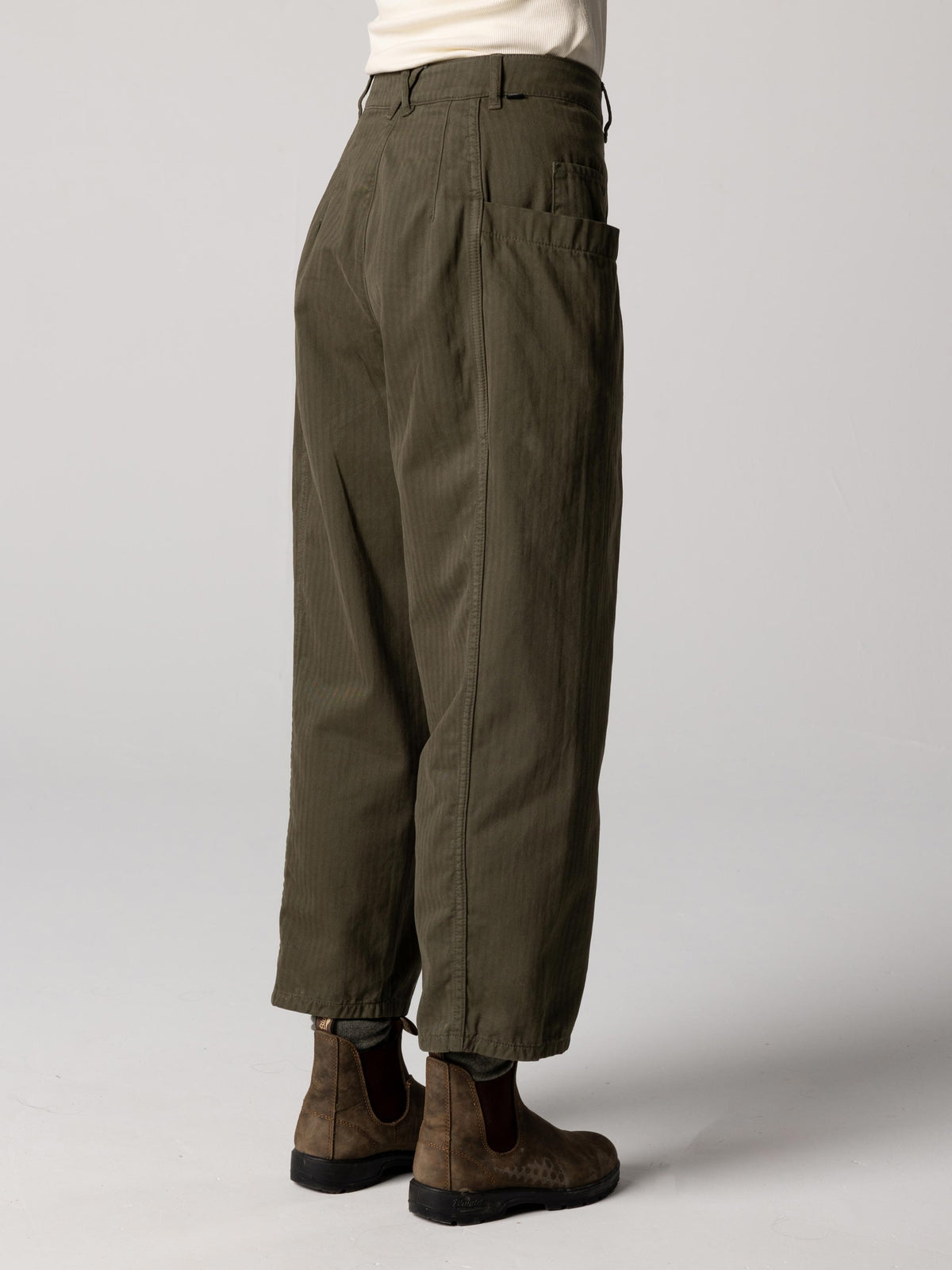 Women's Croft Workwear Barrel Trouser - Image 5