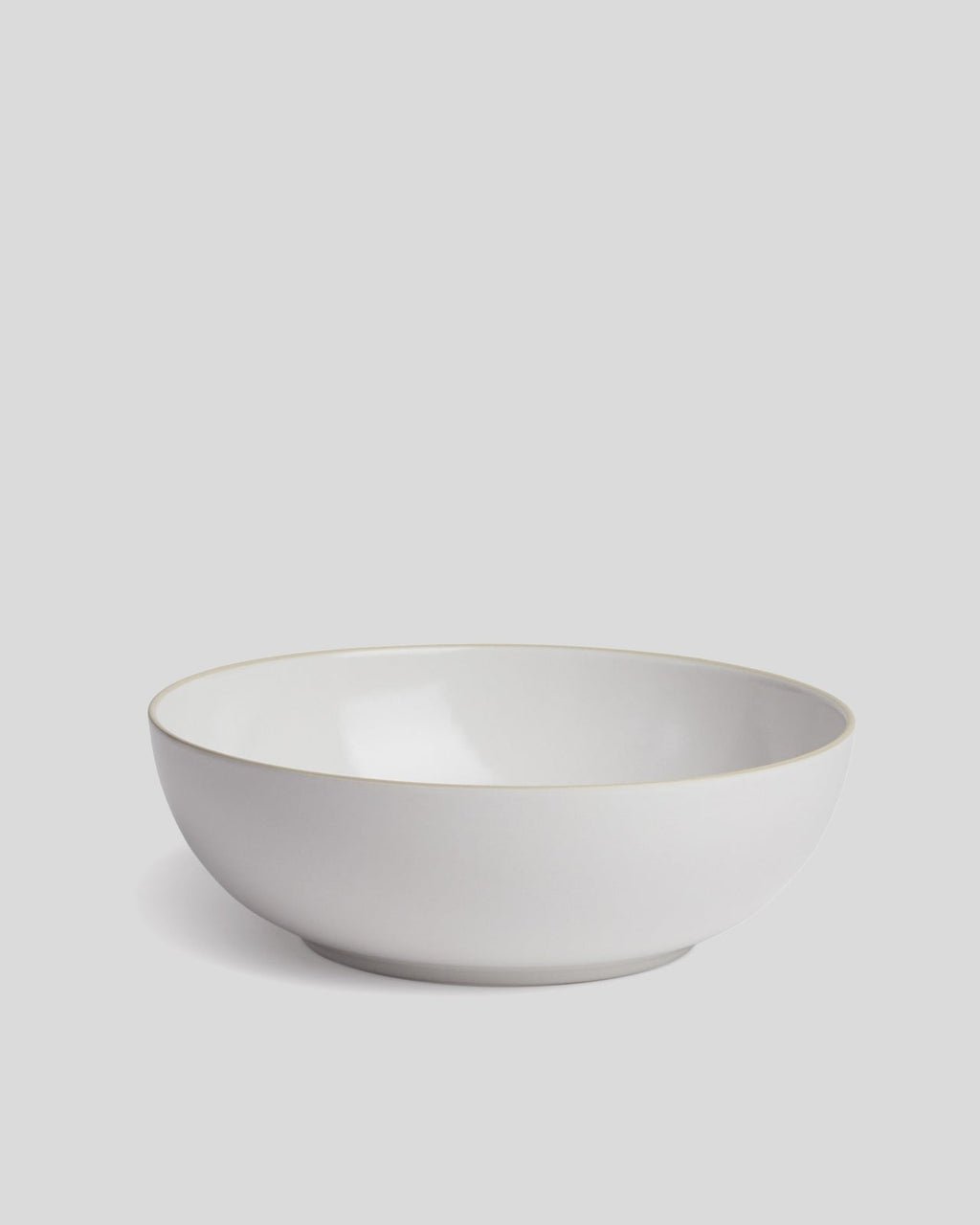 Stoneware Serveware (White) - Bowl