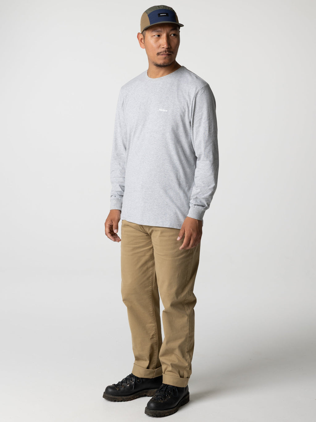 Men's Harlyn Logo Long Sleeve T-shirt - Image 2