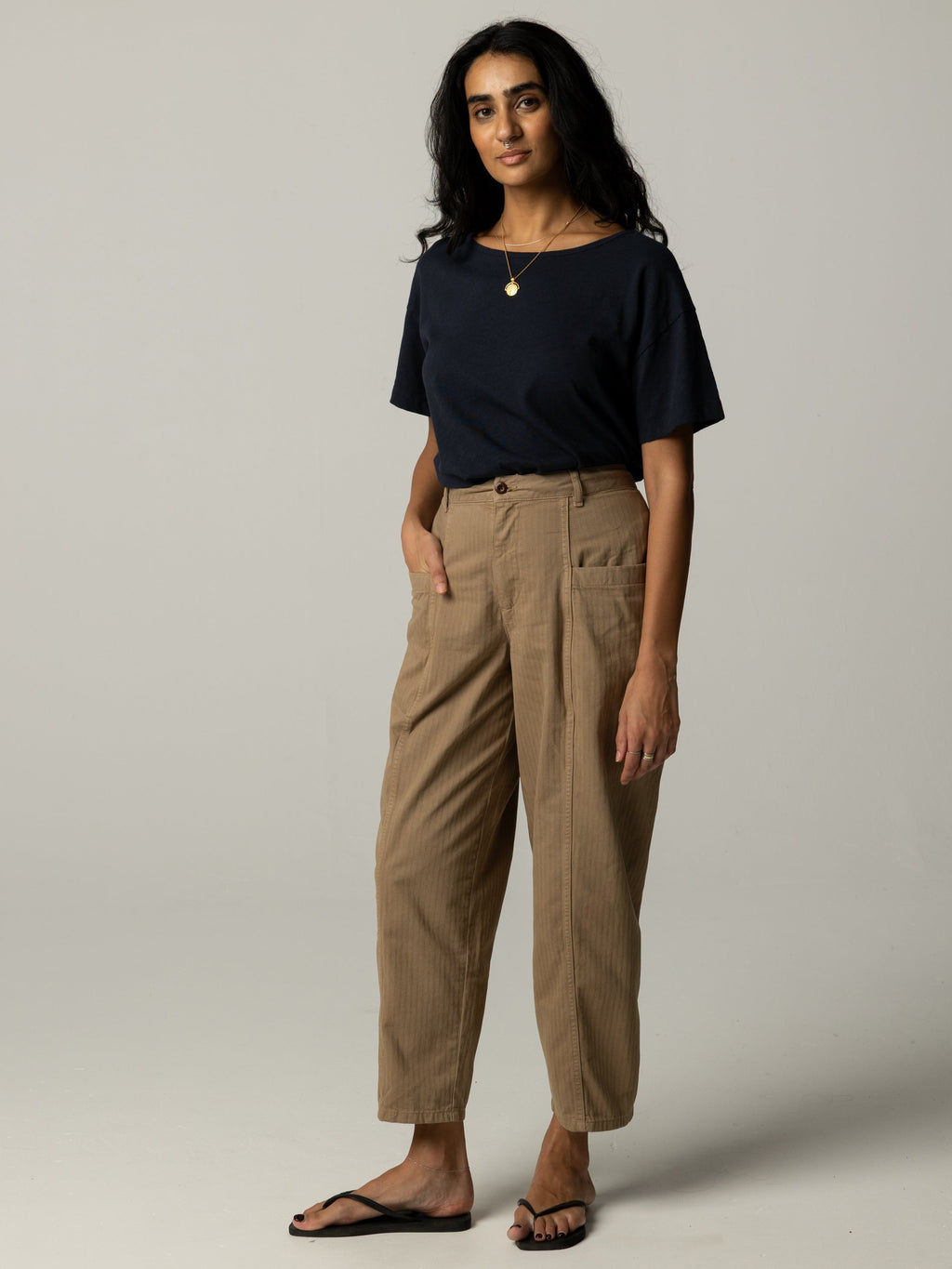Women's Croft Workwear Barrel Trouser - Image 4
