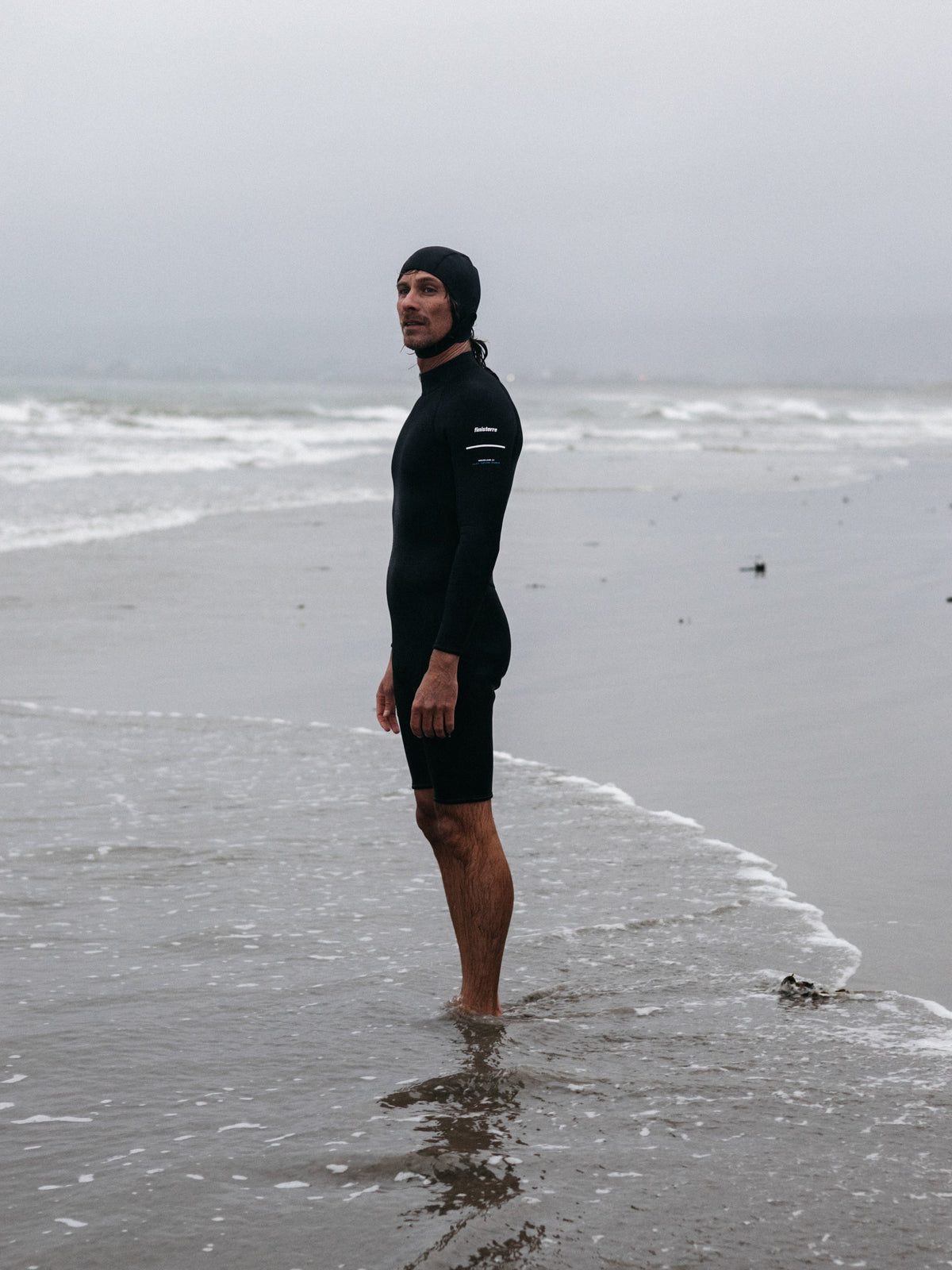 Men's Nieuwland 2mm Yulex® Back Zip Long Sleeve Shorty Wetsuit - Image 5