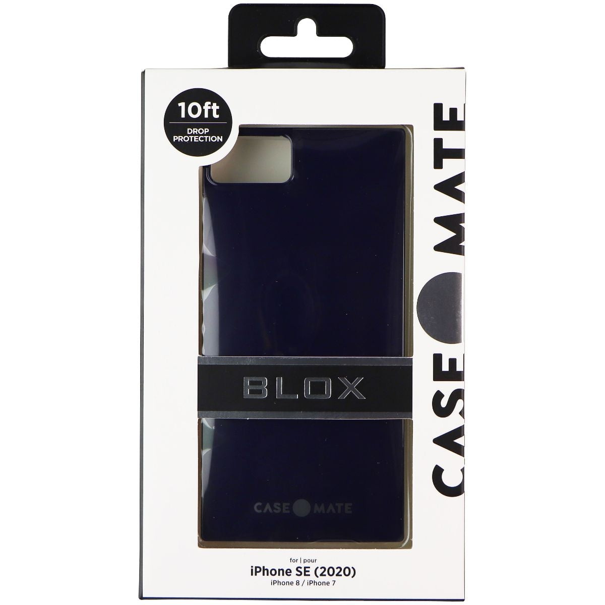Case-Mate BLOX Hard Case for Apple iPhone SE (3rd/2nd Gen)/8/7 - Dark Blue Navy - New - Image 4